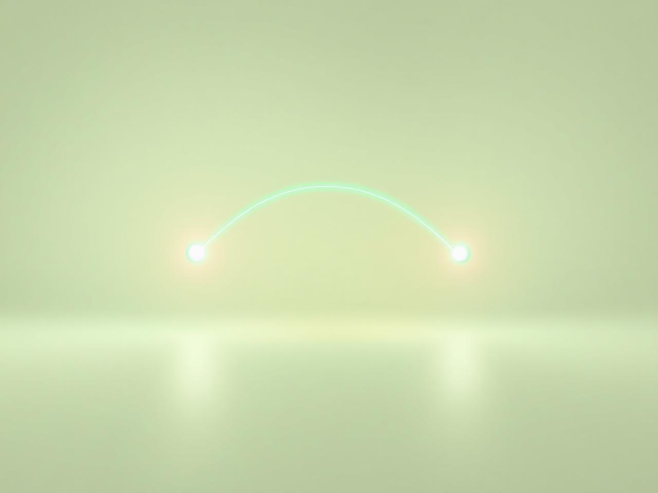 Reaching the MHHQ team visualized as two points connected by an arc of light